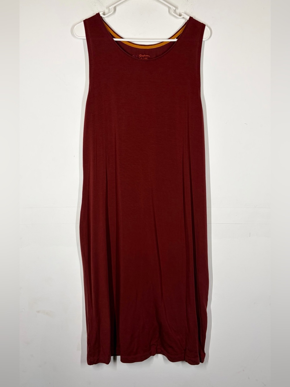 Gudrun Sjoden Tencel Tank Dress Size XL